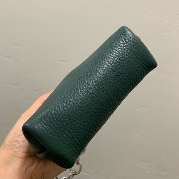 Handmade Genuine Premium Pebble Leather Kisslock Clutch/Wristlet/Evening Bag - Picture 13 of 15